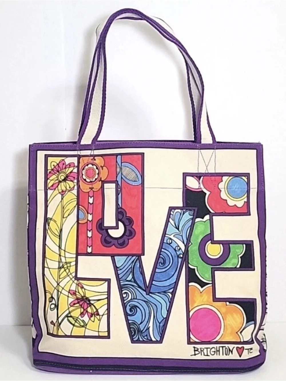 Brighton • Love Groove II Canvas Tote